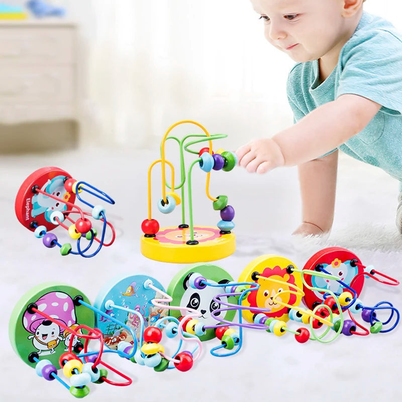 Laberinto de alambre para niños