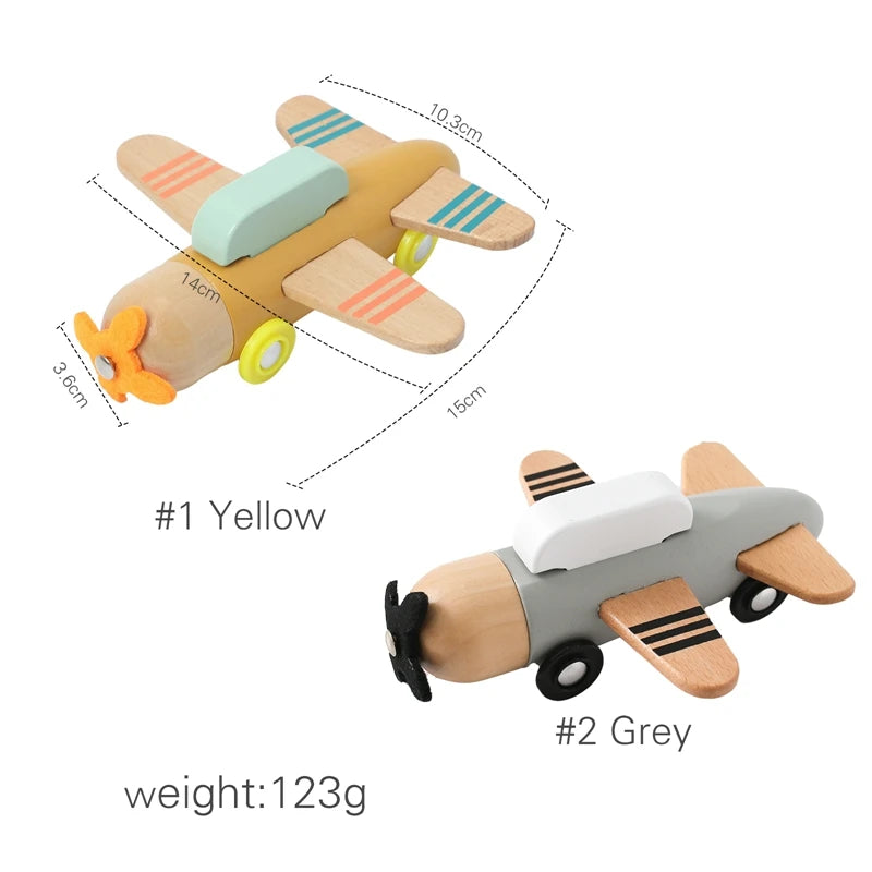 Wooden Train Birthday Toy Simulated Train Toy Model Non-remote Control Rail Car Removable Wooden Train Exquisite Gift With BOX