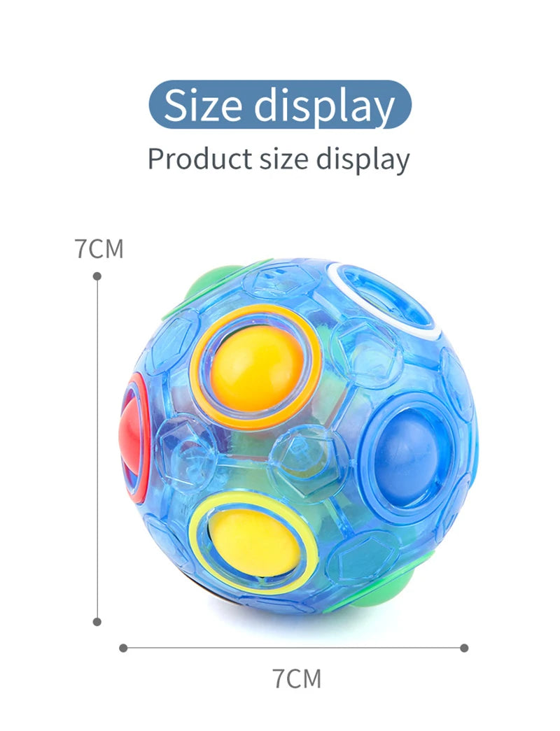 Pelota de colores para aliviar el estrés